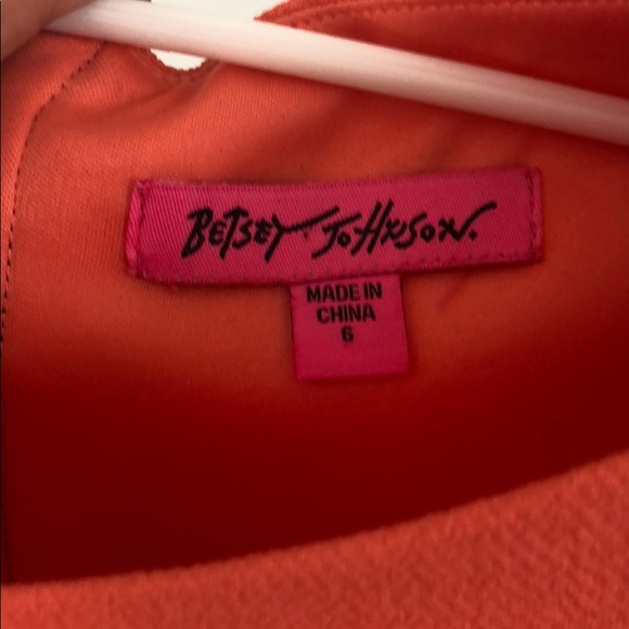 Coral betsey Johnson dress - Picture 5 of 8